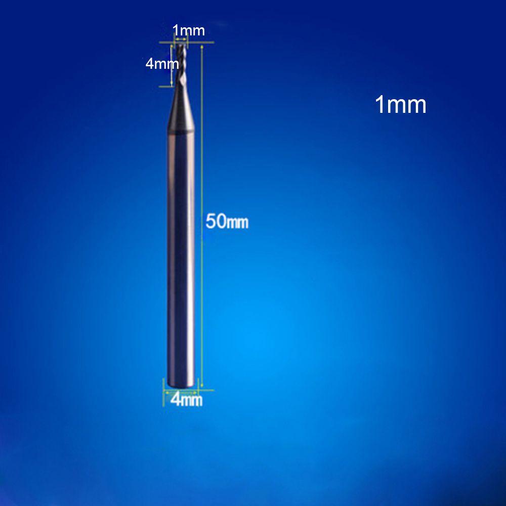 1/1.5/2/2.5/3/4/5/6mm Alloy Carbide Endmill Cutting Milling Cutter 4 Flute Mill Machine Tools
