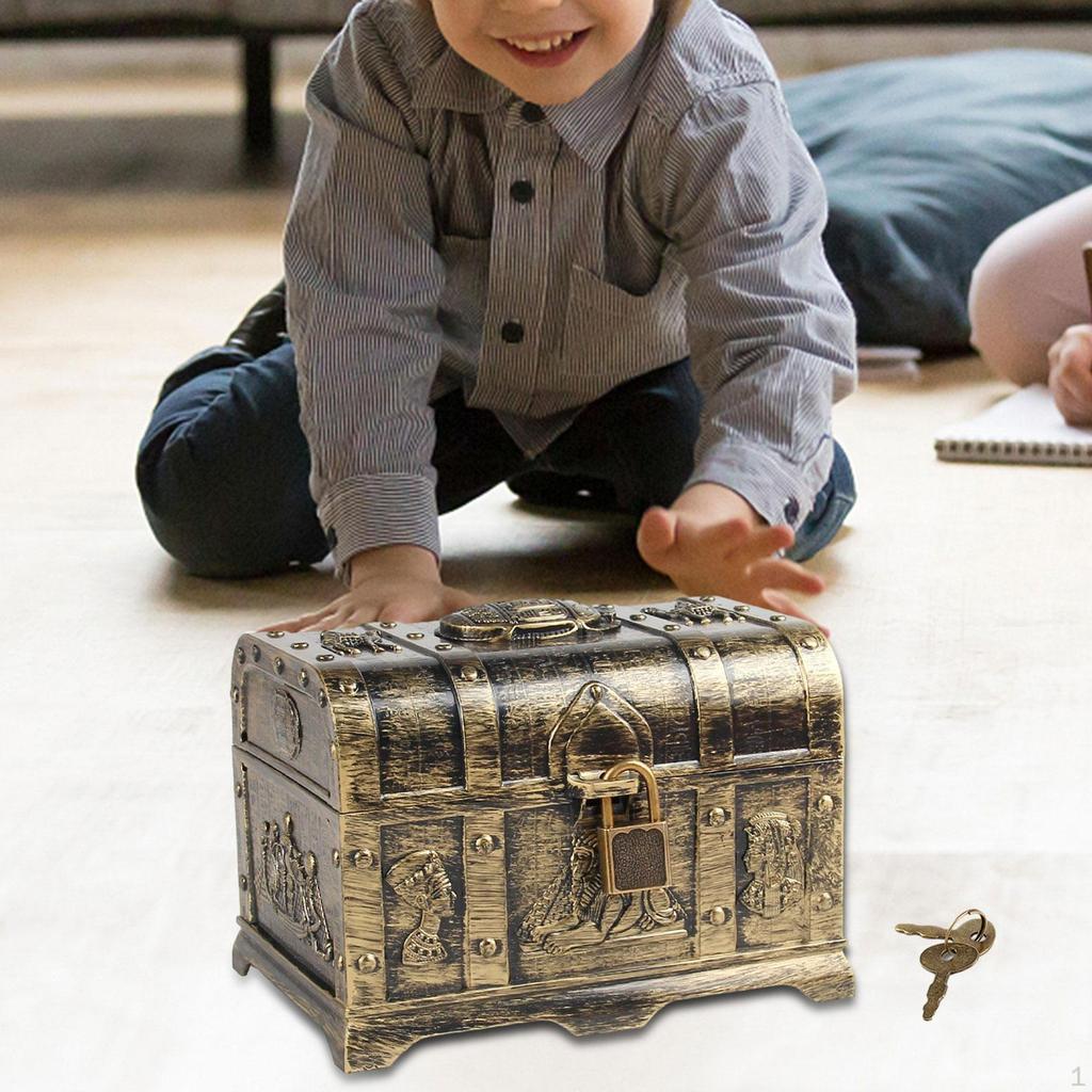 Сундук с сокровищами для детей Приключенческий с замком Пиратский Хэллоуин