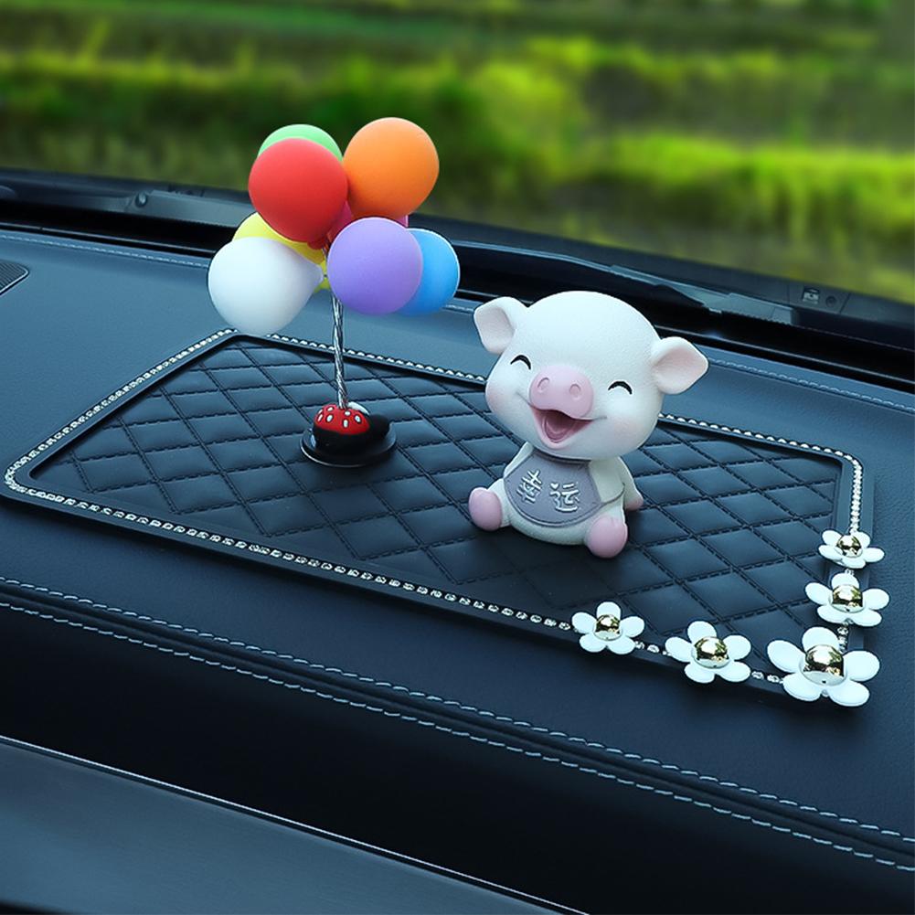 1 шт. Коврик для телефона на приборную панель автомобиля, Хранение на приборной панели, Нескользящий коврик, Многоразовый, Противоскользящий держатель для телефона