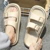 Мода Новые модные мужские тапочки Летние мягкие пляжные сандалии из ЭВА нескользящие Модные дизайнерские шлепанцы для ванной комнаты