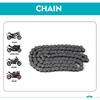 Для CFMOTO Цепь 106T 250SR 250SR-FUN 450NK 450SR Цепь Мотоцикла Аксессуары для Мотоциклов Оригинальные Запчасти
