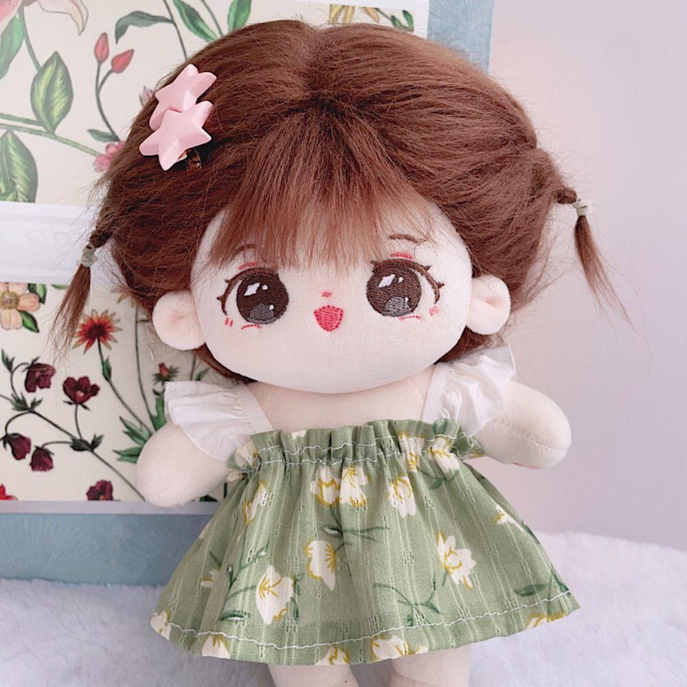 Cute Doll Lovely Clothes Accessories Plush Dolls Clothes  For 20cm Cotton Doll