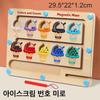 Magnet Color and Number Maze Game, Popular Korean Game