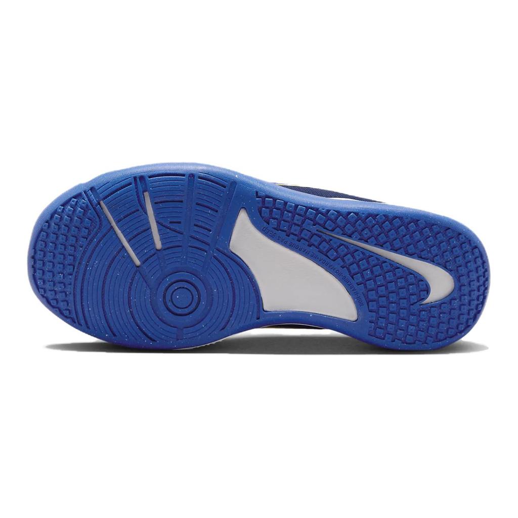 Nike Детские тренировочные кроссовки Omni Multi Court с низким верхом, синие кроссовки DM9027-404