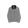 Vans Повседневная однобортная куртка в клетку с длинным рукавом для женщин, черные куртки VN0A5JMZBLK