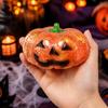 Bright Colors Halloween Shiny Fidget Toy Slow Rebound Pumpkin Shaped Squishy Toy  Anti-stress