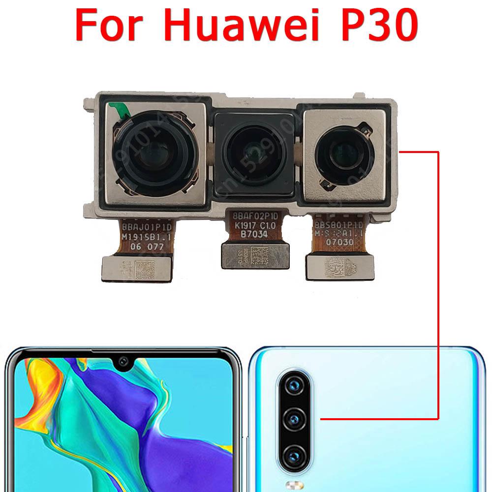 Оригинальная задняя камера для Huawei P9 P10 Plus P20 Lite P30 Pro, модуль задней камеры, вид сзади, замена, ремонт, запасные части