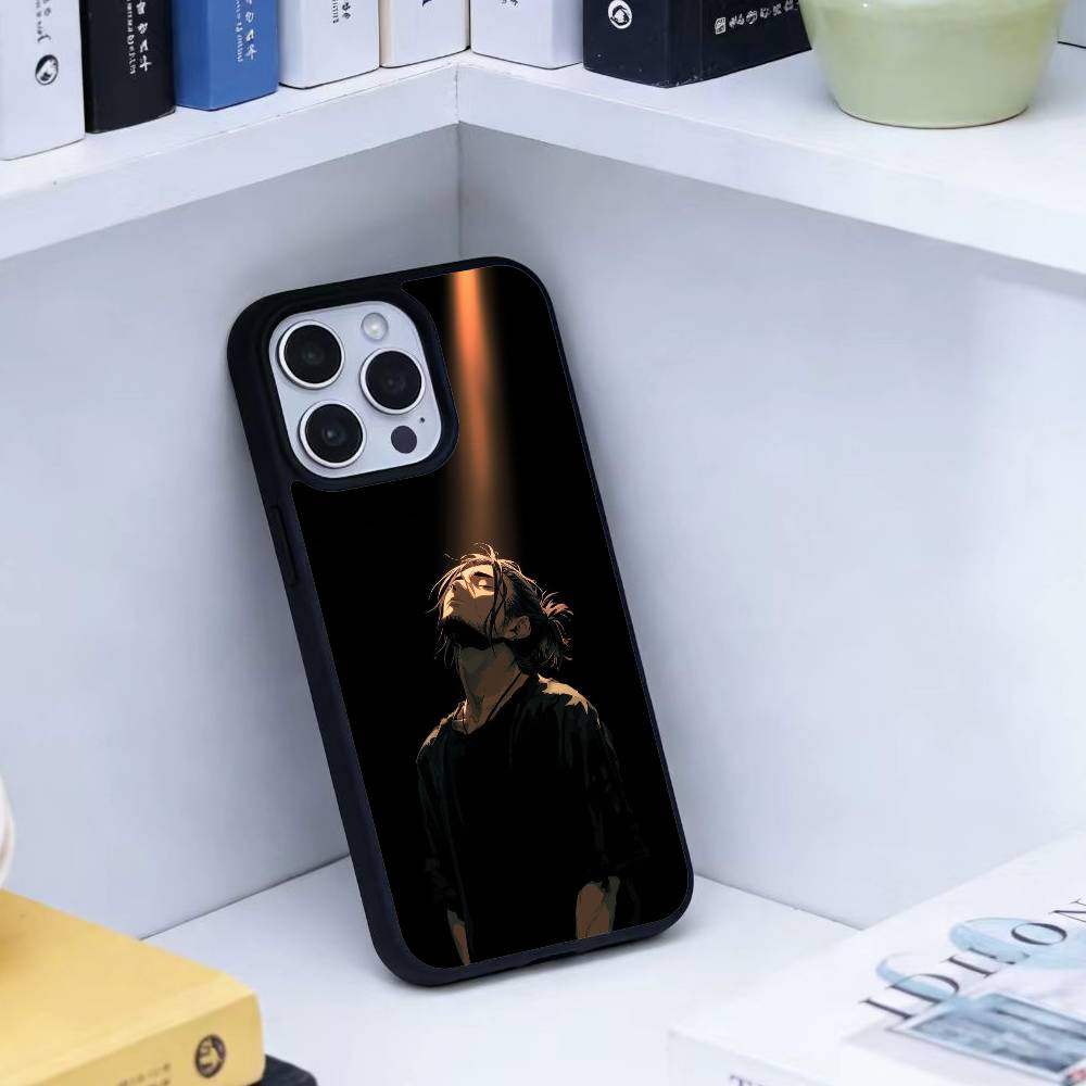 Чехол для телефона Dark Aesthetic Chill Guy для iPhone 14,16,15,13,17,12,Plus,Pro,Max Магнитный для Magsafe Матовый Чехол