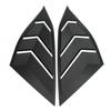 For Honda Civic Sedan -2025 Carbon Fiber Rear Window Louver Cover Side Vent