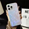 Радужный градиентный цветной чехол для iPhone 15 14 16 Pro Max 13 12 11 Волна Лазерное Перо Ударопрочная Акриловая Крышка для iPhone 15