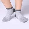 1 Pair Breathable Unisex Men Women Socks Sports Ideal For Five 5 Finger Toe Shoes Sale Solid Mesh Socks Men 2024