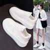 Белые туфли женские новые толстые универсальные дышащие туфли весна и осень женские легкие туфли для тренировок женская обувь