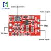 DC 3-5V Модуль звукоснимателя Электретный микрофон Усилитель Микрофонный предусилитель Модуль Коэффициент усиления регулируемый Низкий уровень шума Модуль звукоснимателя