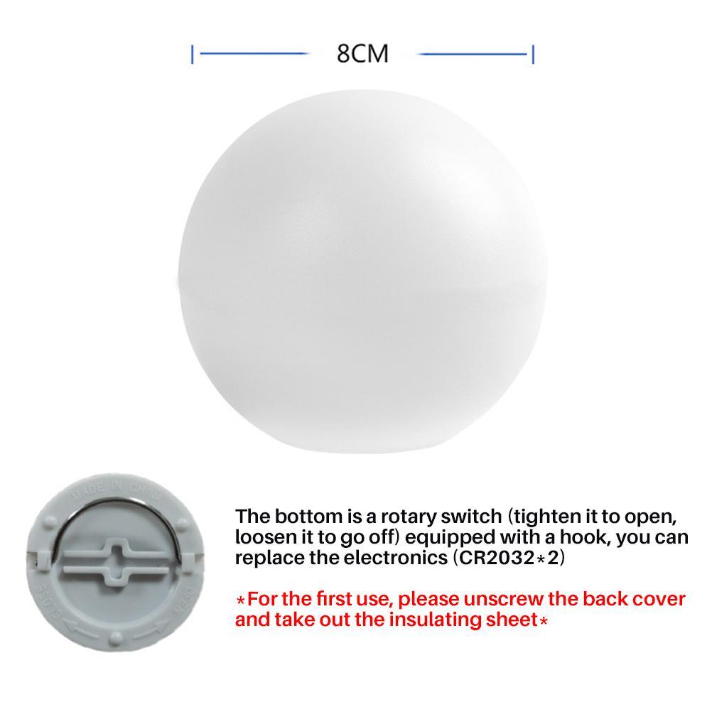 LED Spa Light Floating Pool Light IP68 Waterproof Color Changing Bathtub Night Light for Gift Party Hot Tub Spa Indoor