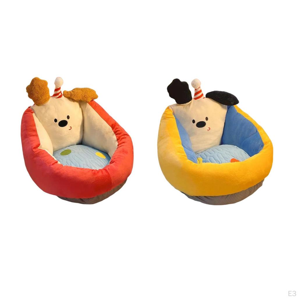 Cushion Chair 1 Seater Sofa Funny Cute Kids Reading Floor for Indoor Balcony Study