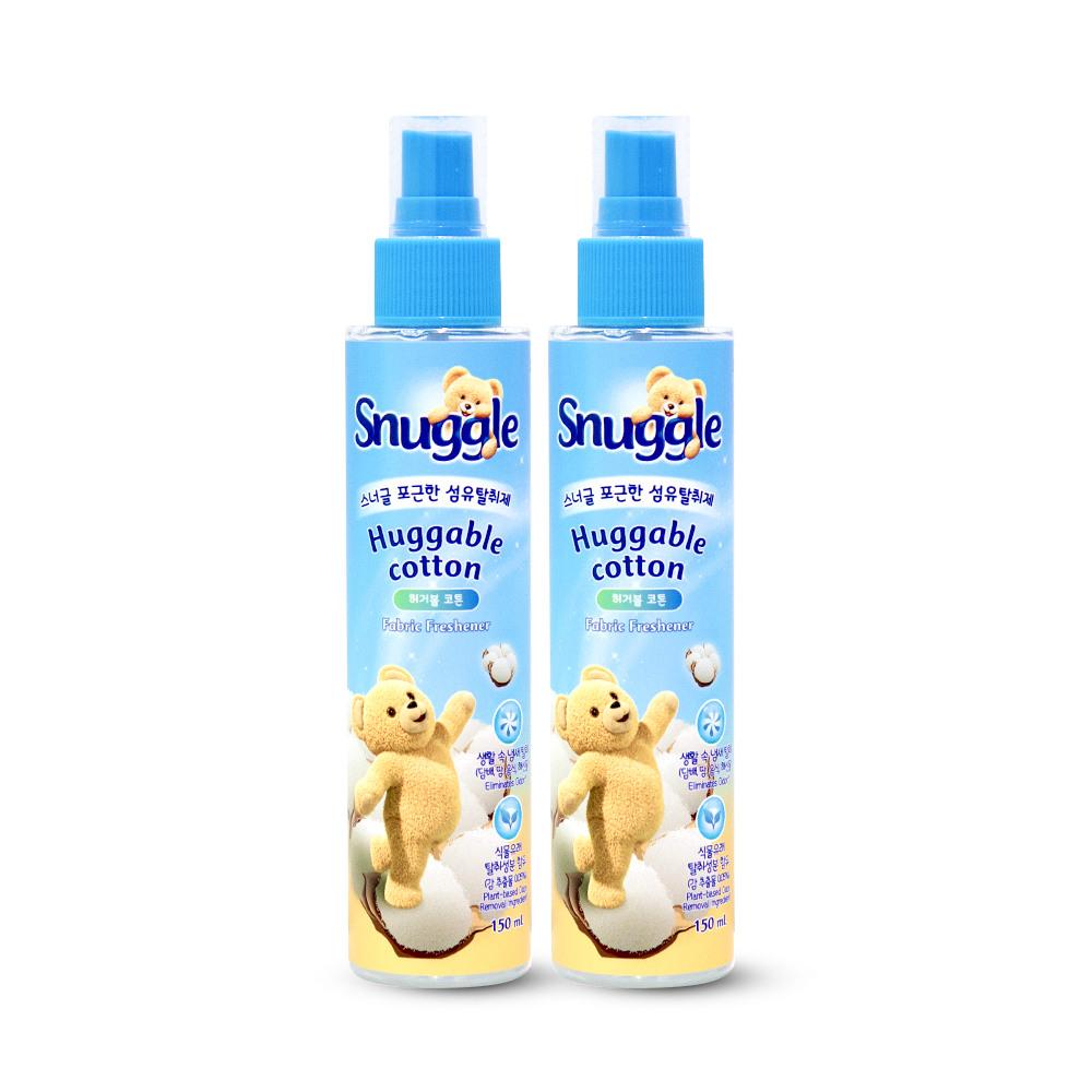 snuggle Дезодорант для ткани Huggable Cotton 150 мл x 2