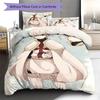Fire Force  Pattern Bedding,Quilt Set Quilt Cover Pillowcase Home Birthday Gift (1 * duvet cover + 2 * pillowcase, without core)