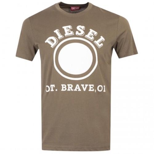 Diesel Mens 1976 Varsity Logo T-Shirt