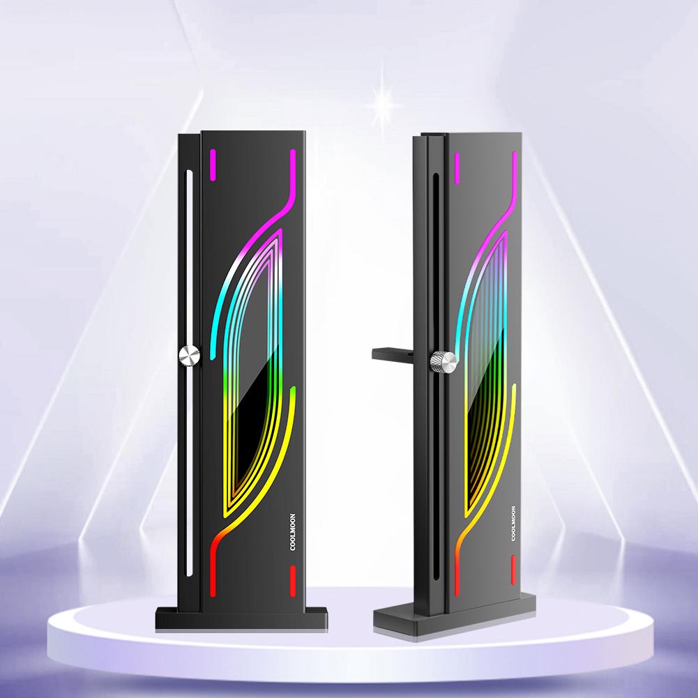 Поддержка графической карты 5V ARGB GPU Brace Регулируемая высота Вертикальная поддержка GPU