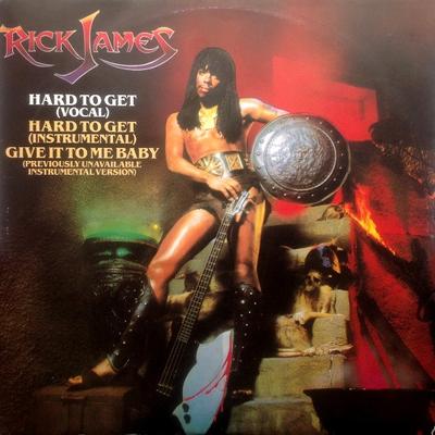 12-дюймовая пластинка RICK JAMES - Hard To Get TMGT1277 Motown 1982 US Соул/Фанк Б/У