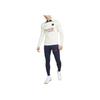 Nike Paris Saint Germain повседневная спортивная футболка с круглым вырезом и длинным рукавом для мужчин, топы цвета Off-White DX3108-116