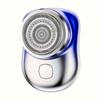 Electric Razor for Men Mini Shavers Portable Electric Shaver USB Rechargeable Beard Trimmer For Home, Outdoor, Car, Travel ToolBF