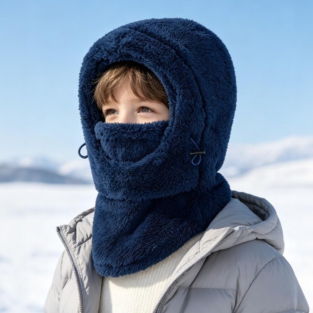 Windproof Hooded Scarf Neck Warmer Full Face Cover New Winter Balaclava Hat