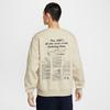 Men's Nike Sweatshirts Men's Apricot Crew Neck Moderate
