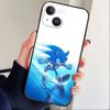 L-Shadow the Hedgehog Phone Case For iPhone 17 16 15 14 13 12 Max Plus Silicone Black Cover