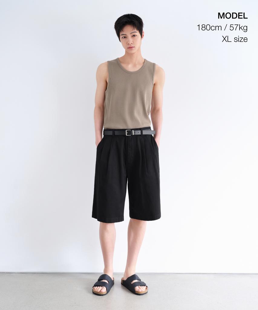 MUSINSA STANDARD Wide Ribbed Tank Top [Top]