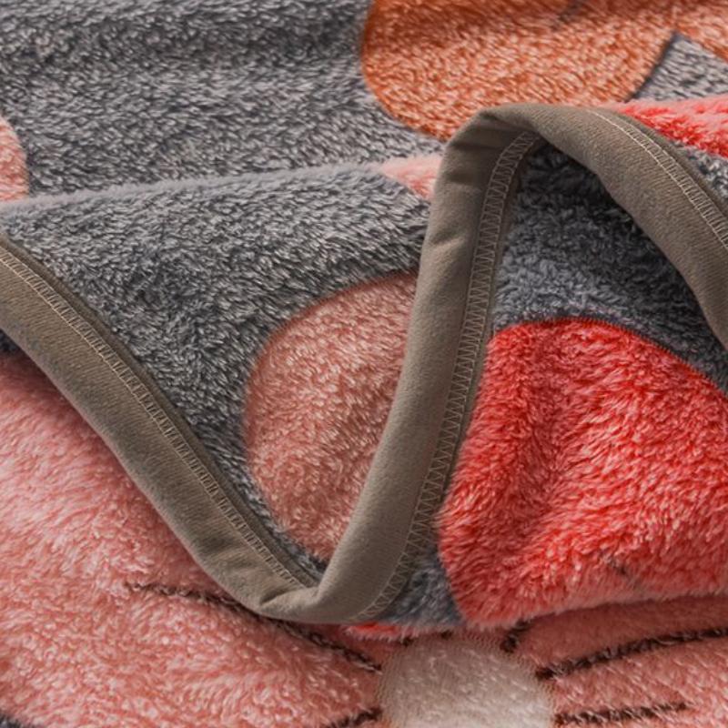 Скандинавское одеяло для кровати, пушистые пледовые одеяла на диване, однотонные покрывала, декоративные одеяла из кораллового флиса королевского размера