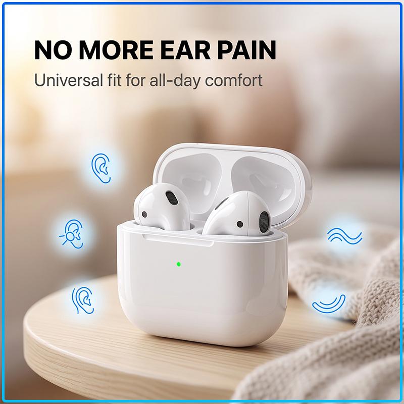 Second Generation Air 2 Bluetooth Earphone With Instant Connection Long Battery Life Ergonomic Design High Quality Sound Wireless Headset
