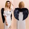 Black Feather Wings White Angel Wings Soft Cosplay Little Wings  Adult