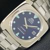 USED AUTOMATIC 46941 VINTAGE ORIENT JAPAN MENS BLUE COLOR DIAL WATCH A702232-5 R123-a702232