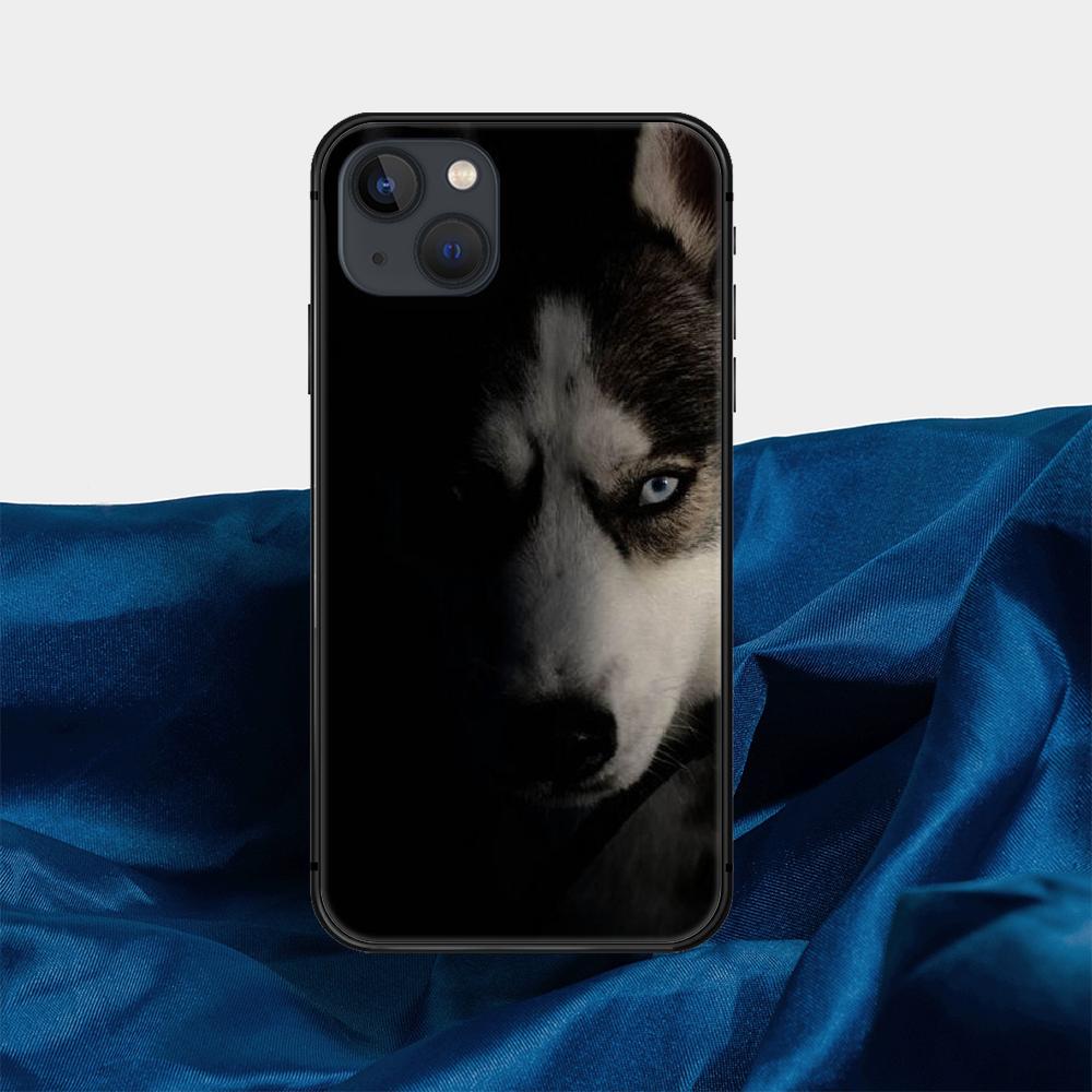Чехол для телефона с собакой хаски для iPhone Samsung Galaxy Redmi Xiaomi Oppo OnePlus Note SA 7 8 9 10 11 12 13 14 20 21 22 23 53 54 Pro Max Plus Ultra TPU Soft