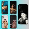 Чехол для телефона Singer M-Miley C-Cyrus для Samsung S 25,24,23,22,30,21,10,9,Ultra,Plus,Lite,FE,4G,5G Черный Мягкий Чехол
