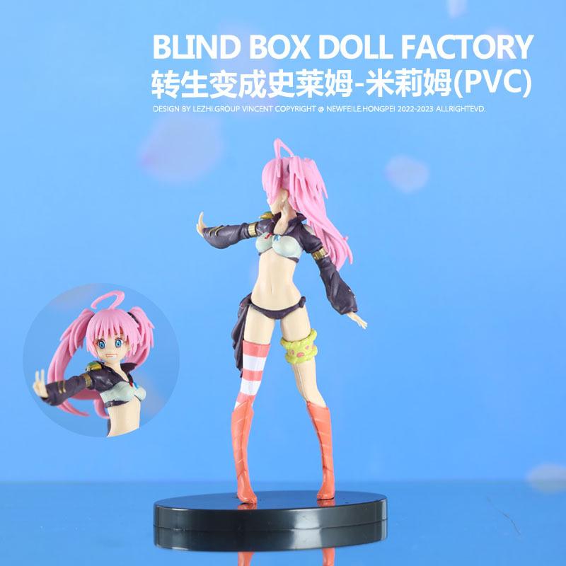 Аниме Фигурка Милим Нава То время, когда я переродился слизью ПВХ 16 см Милая Фигурка Действия с Разнонаправленными Руками Модель Детские Игрушки Подарок