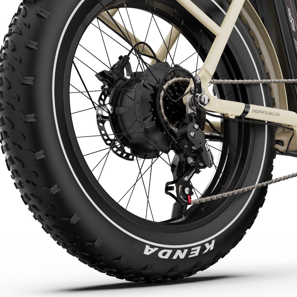 Электровелосипед Onesport OT16 Max 500 Вт Мотор 20" Широкие Шины Складной Электровелосипед 48 В 18 Ач С Bluetooth-Приложением Макс. Нагрузка 120 кг