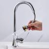 3 Spray Modes Kitchen Faucet Nozzle Splash Resistant Water Saving Nozzle  Bathroom