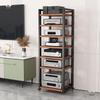 1.6m 8-Layer Audio Rack for Amplifiers and CD/Mixer Storage