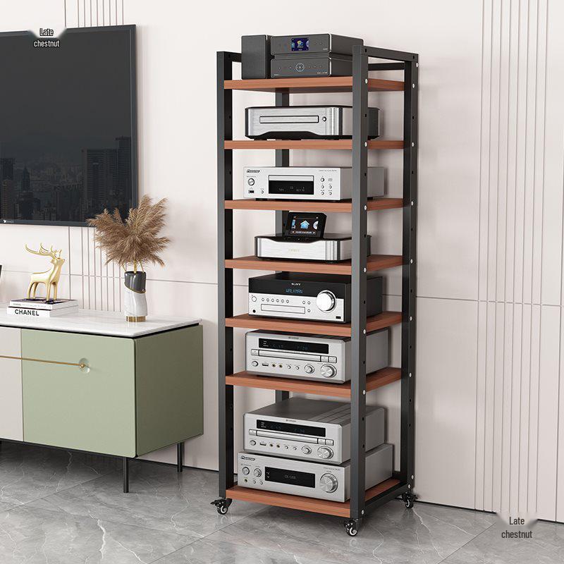 1.6m 8-Layer Audio Rack for Amplifiers and CD/Mixer Storage