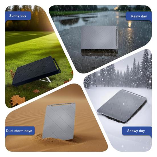 Silicone Protective Case for Starlink Mini Rocks Hail UV Impact Resistant Waterproof Outdoor Dish Antenna Protector Cover Sleeve Shell