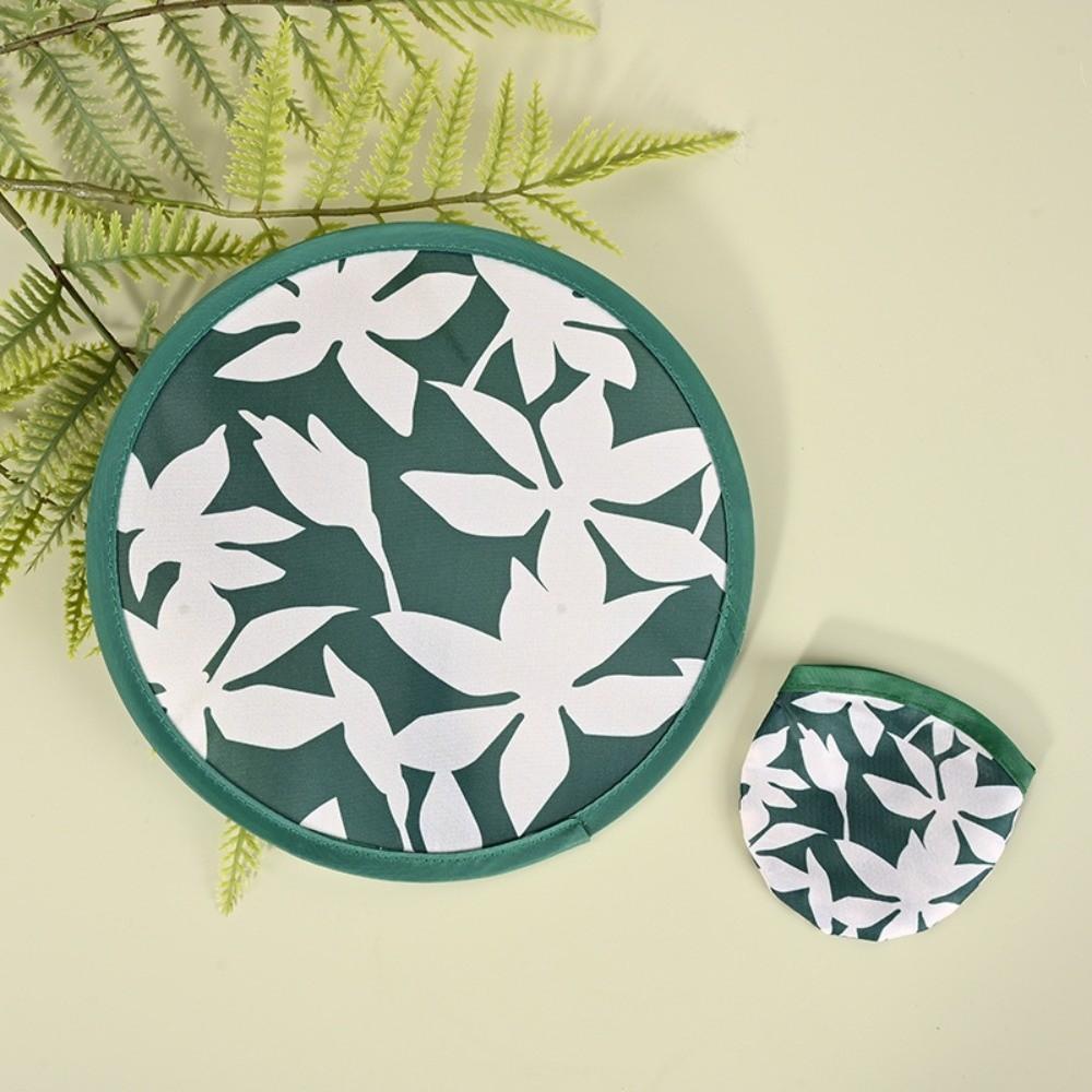 Japanese Style Portable Folding Fan Collapsible Flying Disc Fan Lightweight Cooling Fan Travel