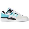 Adidas Forum Exhibit Low White Pulse Aqua Унисекс Кроссовки Cloud-White Core-Black GZ5390