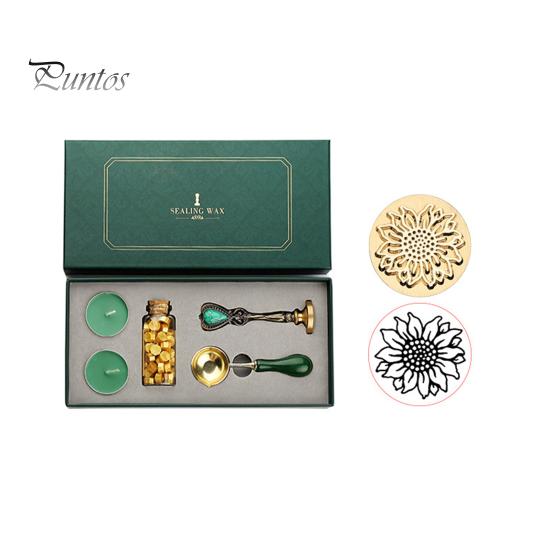 1 комплект, винтажный набор сургучовых уплотнительных бусин для самостоятельного изготовления лака для запечатывания конвертов