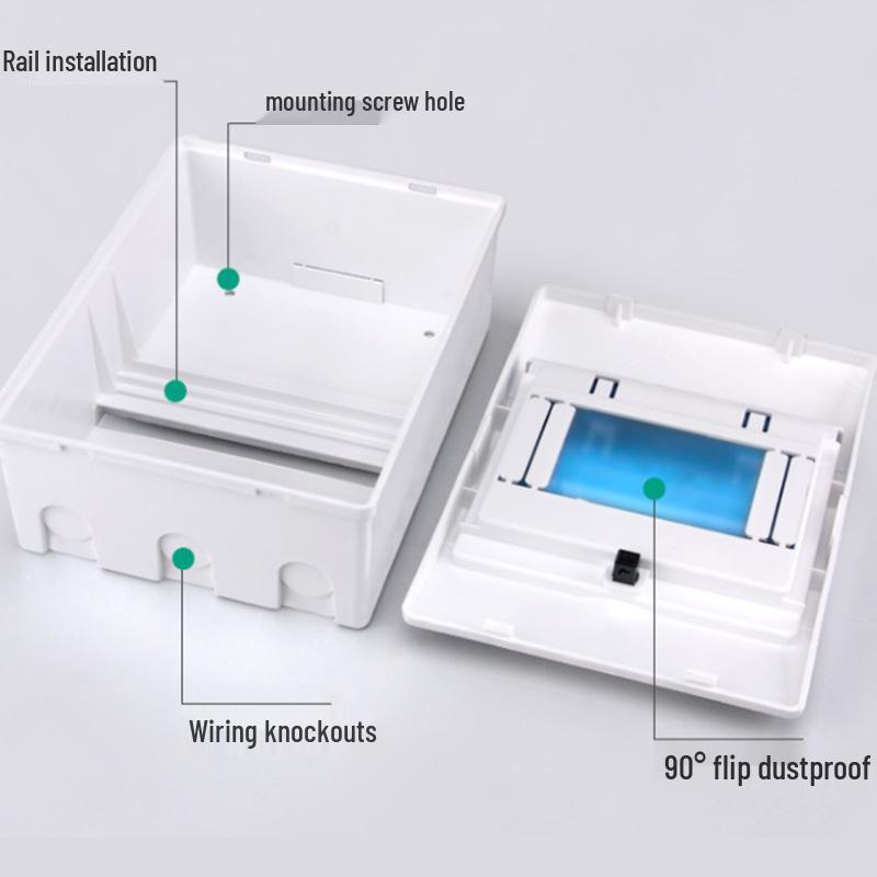 PZ30 Водонепроницаемый пластиковый корпус для накладных автоматических выключателей с защитой от протечек