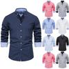 Men's Casual Long-sleeved Shirt Slim Fashion Men's Shirt