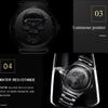 LIGE Brand New Style 3D Skull Men Watch Gift Steel Mesh Waterproof Military Male Sport Punk Quartz W
