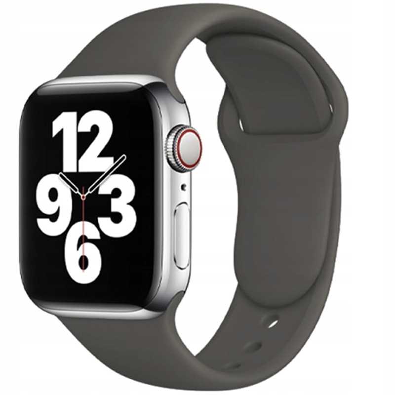Sc Silicone Band Aw 42/44/45 Dark Gray