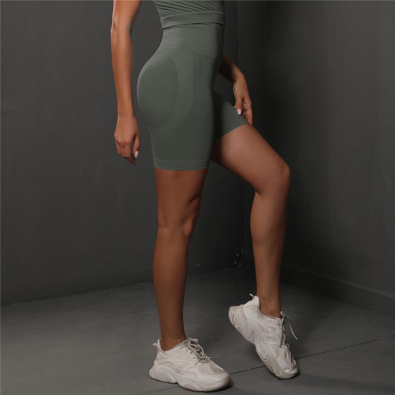 Auroth Summer Sports Shorts Women Scrunch Butt Yoga Shorts Sexy Peach Hip Gym Fitness Short Pants